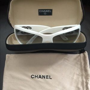 SALE❗️❗️CHANEL White Sunglasses